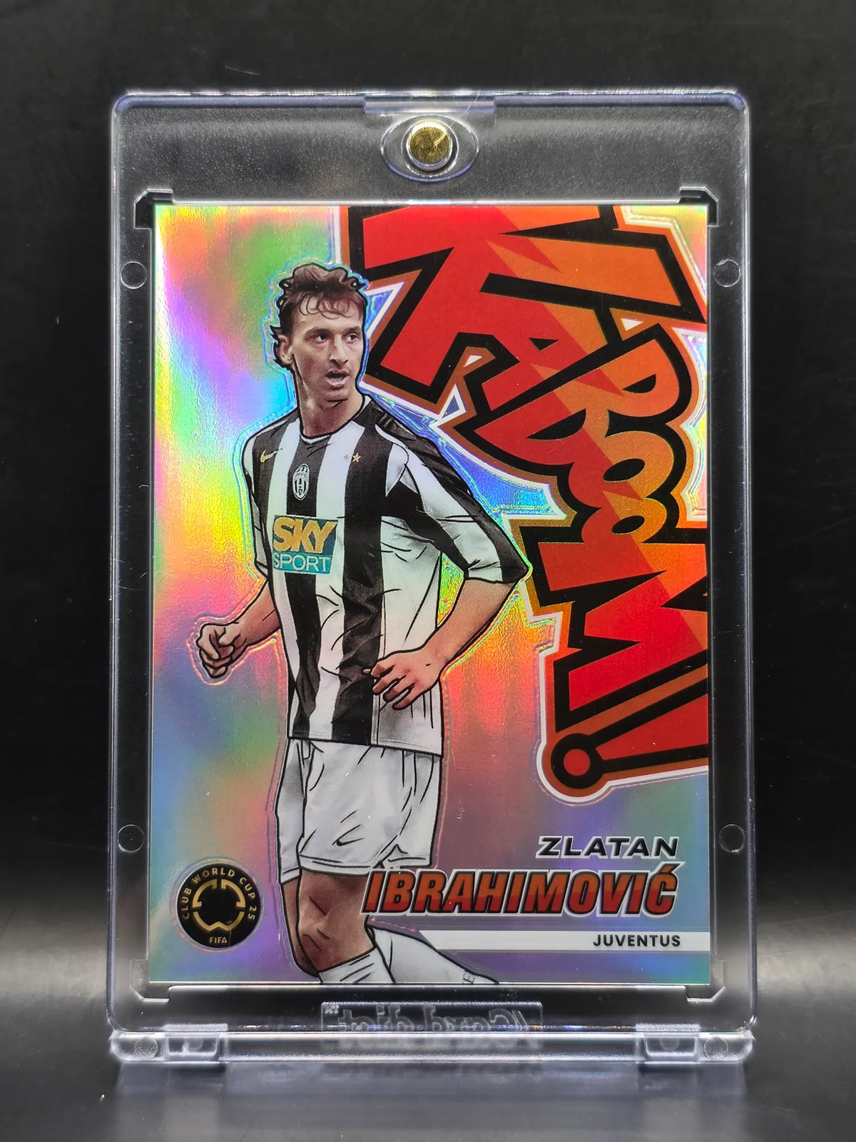 Zlatan Ibrahimovic 2025 Prizm Club World Cup #11 Kaboom! /(SSP