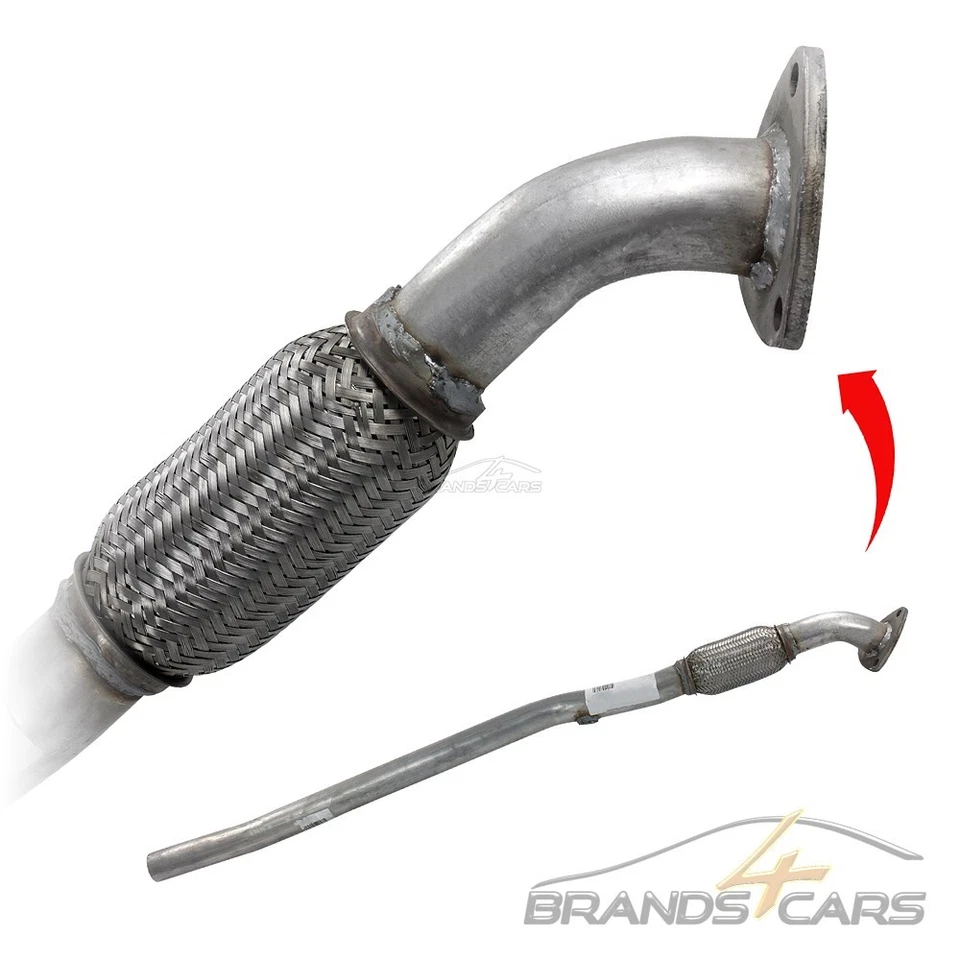 ATEC ABGASROHR HOSENROHR VORN VORDERROHR FÜR OPEL CORSA C 1.2 1.4+Twinport 00-06 - Bild 2 von 4