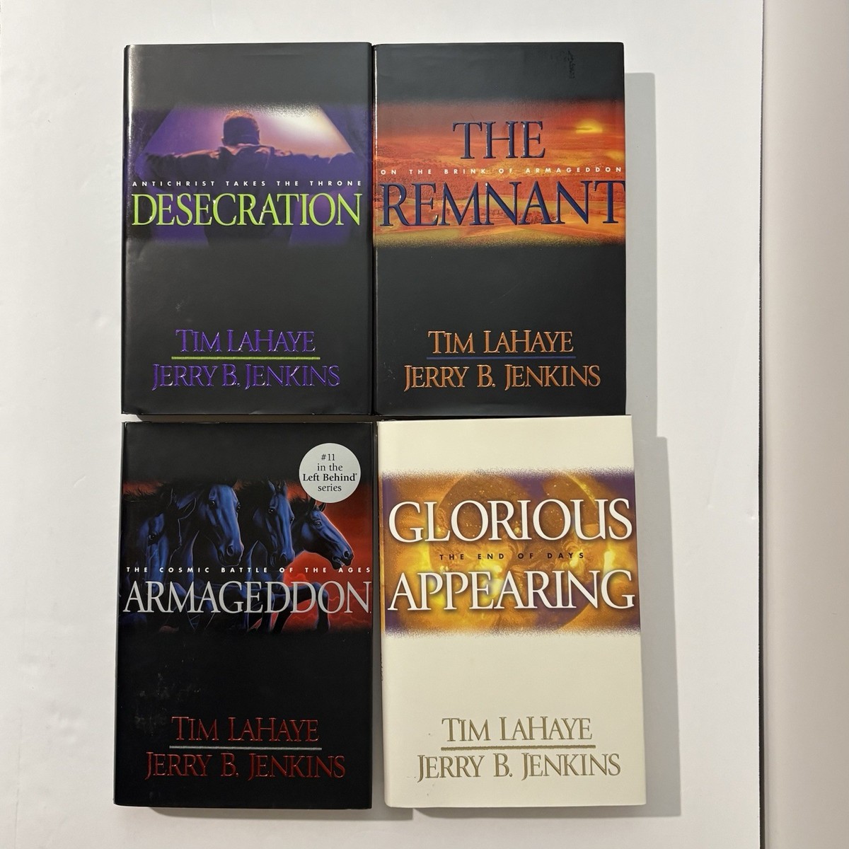 LEFT BEHIND Series COMPLETE Hardcover Book Set of 12 by Tim Lahaye