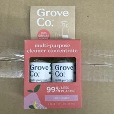 2 GROVE CO Natural Multi-Purpose Cleaner Concentrate~Fresh Pomelo