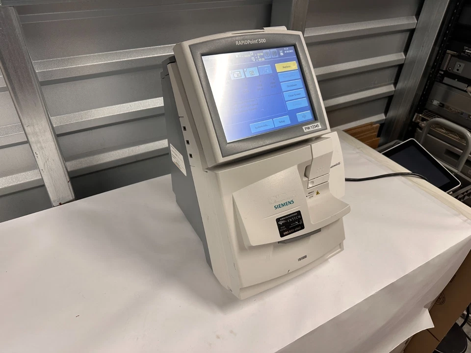 西门子 RAPIDPOINT 500 血液气体监测器 — 第 4/4 张图片