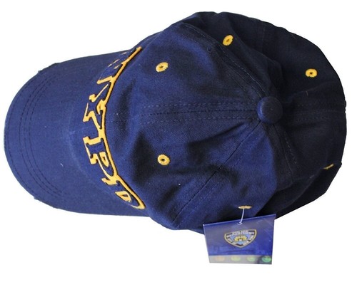 NYPD BASEBALL HAT BALL CAP NAVY GOLD NEW YORK POLICE DEPARTMENT COPS MENS - Picture 3 of 5
