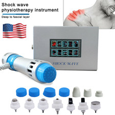 US Stock Electric Focused Shockwave Therapy Machine For ED Treatment Pain Remove