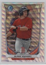 2014 Bowman Draft Silver Wave Refractor 24/25 Blake Swihart #CTP-84 1p5