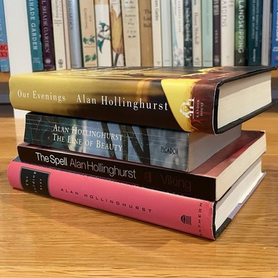 Alan Hollinghurst Novels Our Evenings, Line of Beauty, Spell, Folding Star HCPB