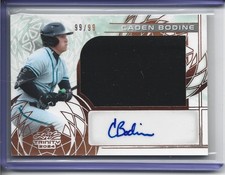 2024 LEAF TRINITY CADEN BODINE RC JUMBO PATCH AUTO SIGNED 99/99 ORIOLES
