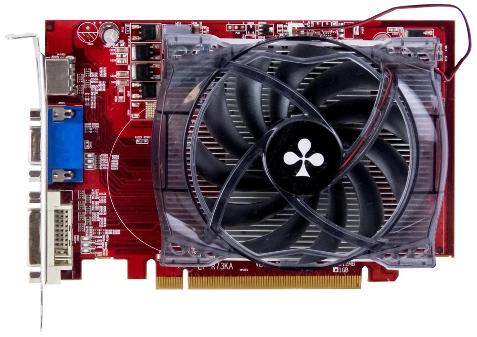 Graphics Card Club3D ATI RADEON HD 4670 1GB CGAX-46724I PCIe X16 - Image 2 of 2