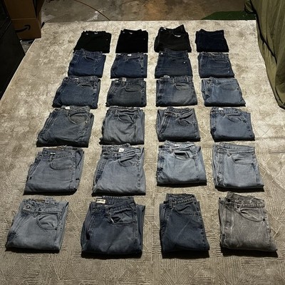 Lot Of 24 Vintage Levi s Sizes 30-38 Majority 32 All 80s-90s Silvertab, Galactic