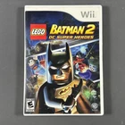 LEGO Batman 2 DC Super Heroes Nintendo Wii Complete CIB Tested