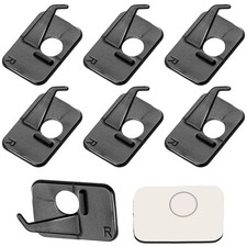 Pfeilauflage Recurve Bogen Kunststoff schwarz 6er Pack Bogenzubehör