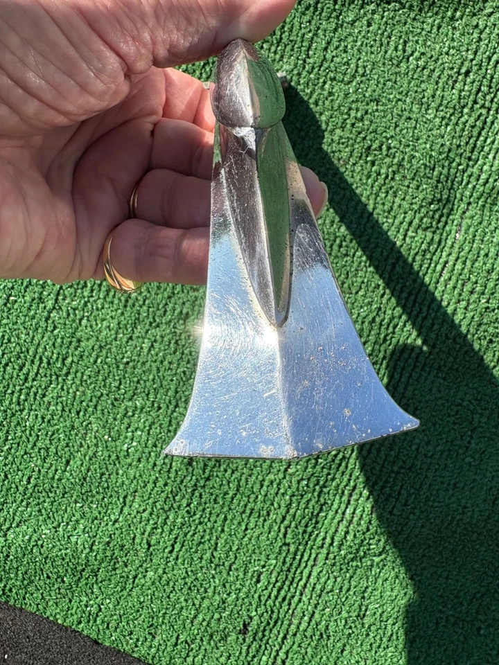 1937 Chevrolet truck hood ornament 37 Chevy pickup - Imagem 2 de 4