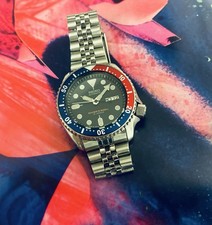 Rare 2004 Seiko SKX009J 7S26-0020 Pepsi Bezel 21J Auto JAPAN Diver 200M Exl Cond