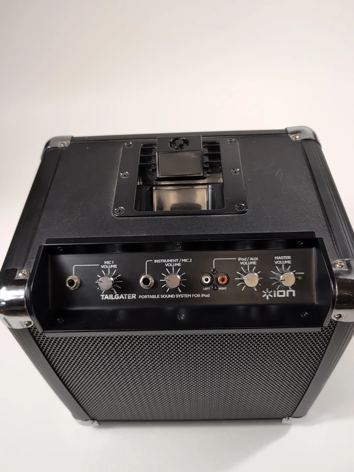 Sistema de sonido portátil Ion Tailgater para base de carga iPod versión original funciona Foto 4 de 4