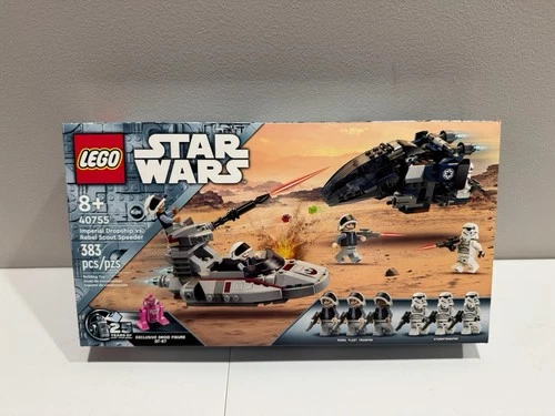 LEGO 40755 Star Wars Imperial Dropship vs. Rebel Scout Speeder Set NEW COMPLETE