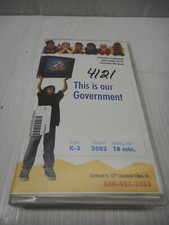 100 Educational Videos This Is Our Government VHS K-3 2002 18 Minutes
