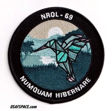 Authentic NROL-69 SPACEX FALCON 9 Launch USSF DOD NRO Classified SATELLITE PATCH