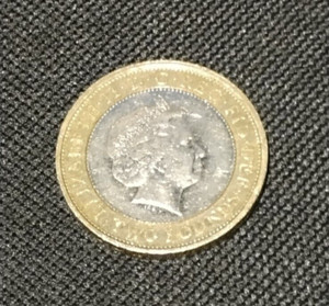 1807 £2 Coin with 3 Errors