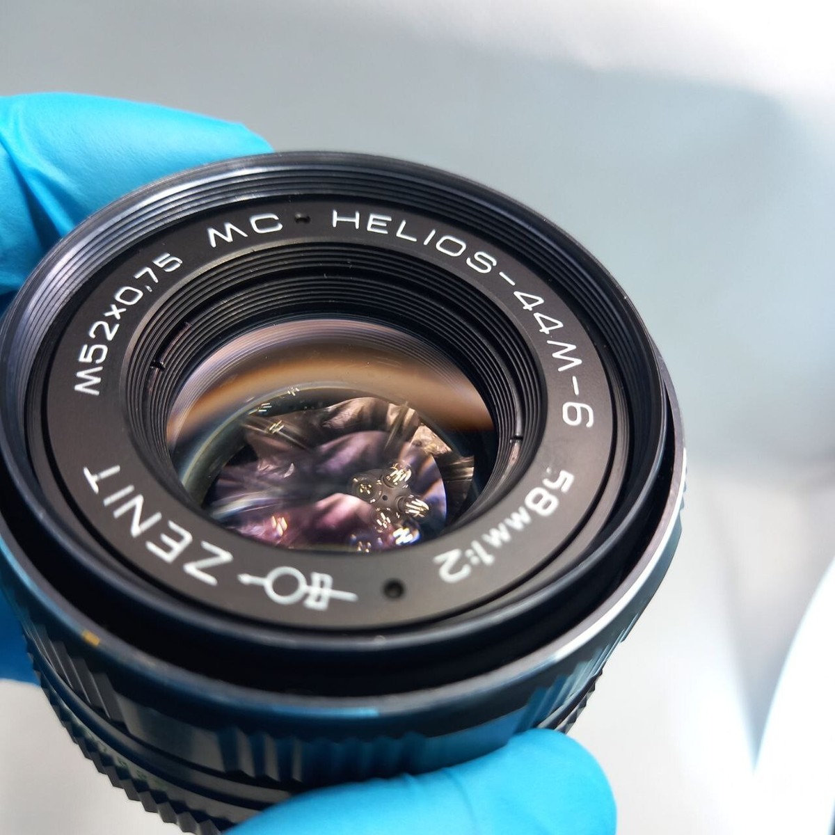 helios 44M-6 m42マウント MC Helios 44m-6 58mm f2 Lens M42 Mount #92507837 + Two Caps