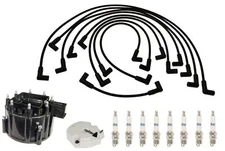 ACDelco Ignition Kit Distributor Rotor Cap Wire Spark Plugs For Chevy G30 V8 5.7