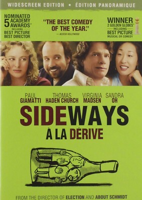 Sideways (DVD, 2009, Widescreen) **BRAND NEW** FACTORY SEALED***