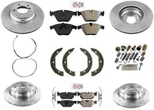 Disc Brake Rotors Disc Brake Pads Sensors for Bmw X1 AWD X Drive 2.0L 12-15