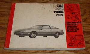 Original 1989 Ford Probe Wiring Diagrams Electrical & Vacuum EVTM