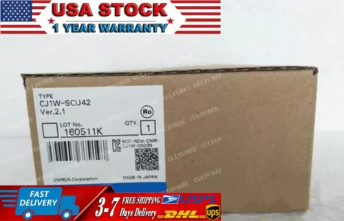 1PC OMRON CJ1W-SCU42 PLC Module CJ1WSCU42 New In Box Fast Shipping