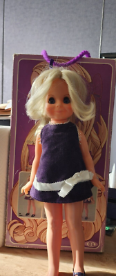 1970 Crissy's Cousin Velvet Doll by Ideal w/box | eBay