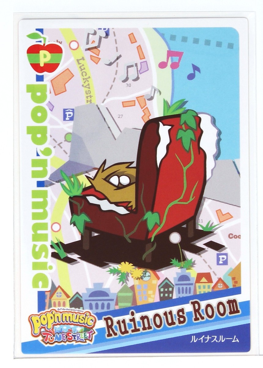 Pop'n Music Card PD19N063 Ruinous Room Konami Japan Game Character