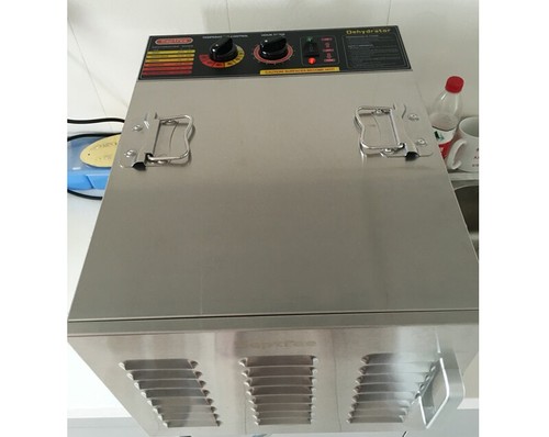 10 vassoi disidratatore alimentare acciaio inox asciugatrice frutta casa verdura 110 V - Foto 18 di 18