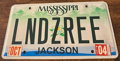 LNDZREE Vanity License Plate Lindzee LND ZREE ZRE Lindsay Ree