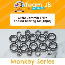 OFNA Jammin 1/8th - 18 Pcs Rubber Sealed Bearings Kit