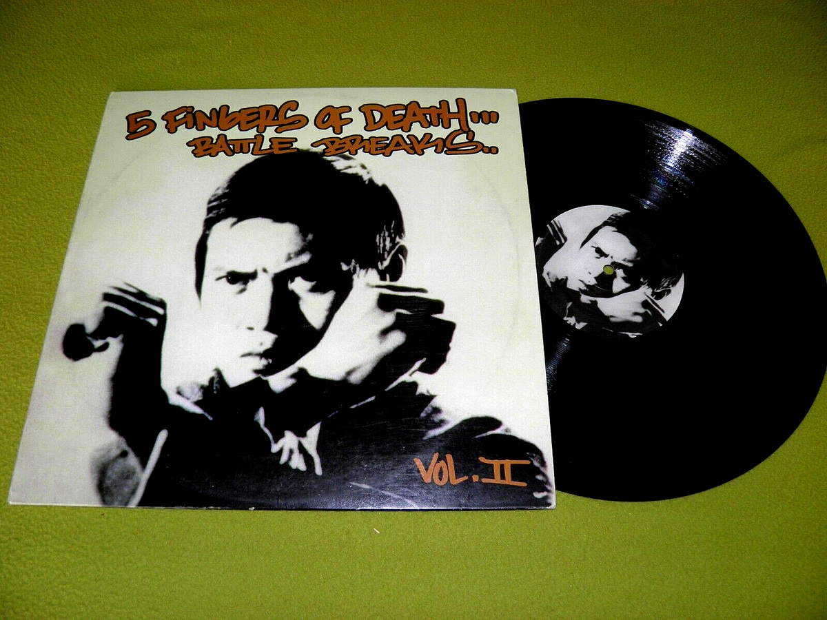 DJ Paul Nice - 5 Fingers Of Death Battle Breaks Vol. II RARE LP
