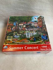 Sunsout Puzzle - 1000 Pieces - 'Summer Concert' - Small Town Celebration