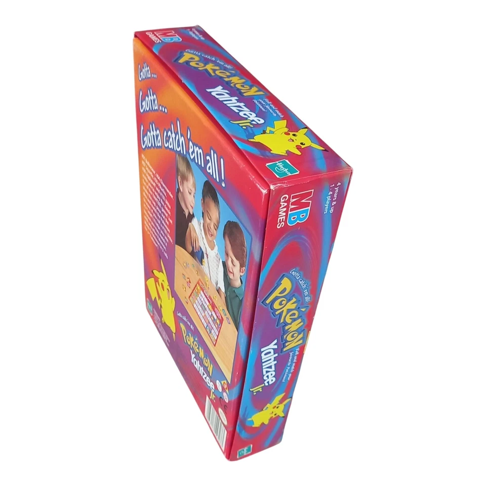 Vintage Pokemon Yahtzee Jr. MB Games Hasbro COMPLETE - Image 4 of 4