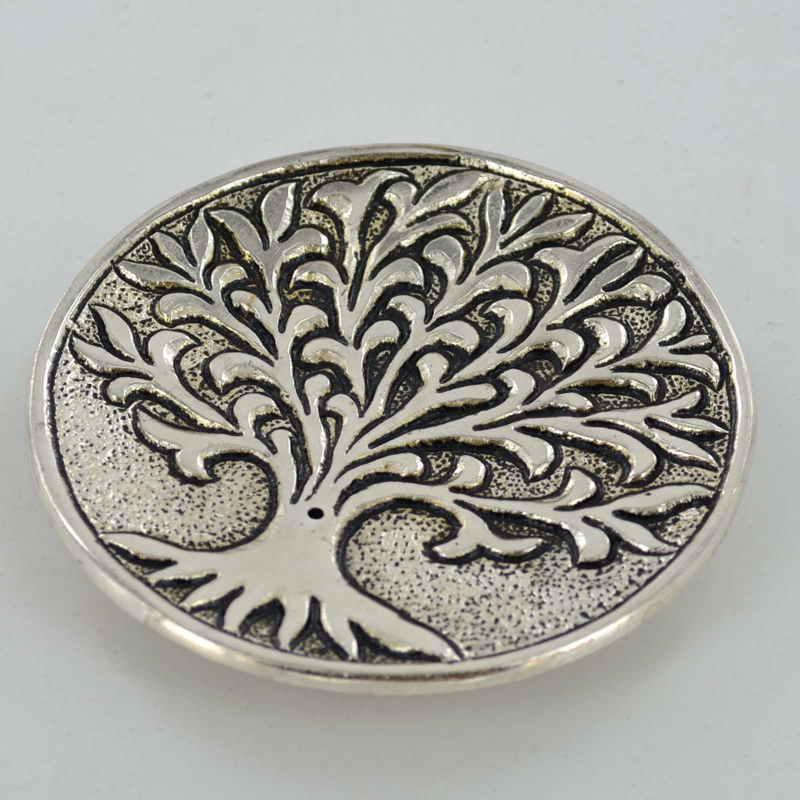 Incense Plate Tree of Life Home Decor Fragrance Wicca Alter Accessory 40187