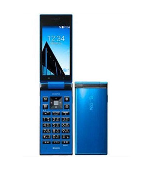 Keita KYOCERA 501KC DIGNO KEITAI TOUGH ANDROID 5.1 FLIP PHONE BLUE