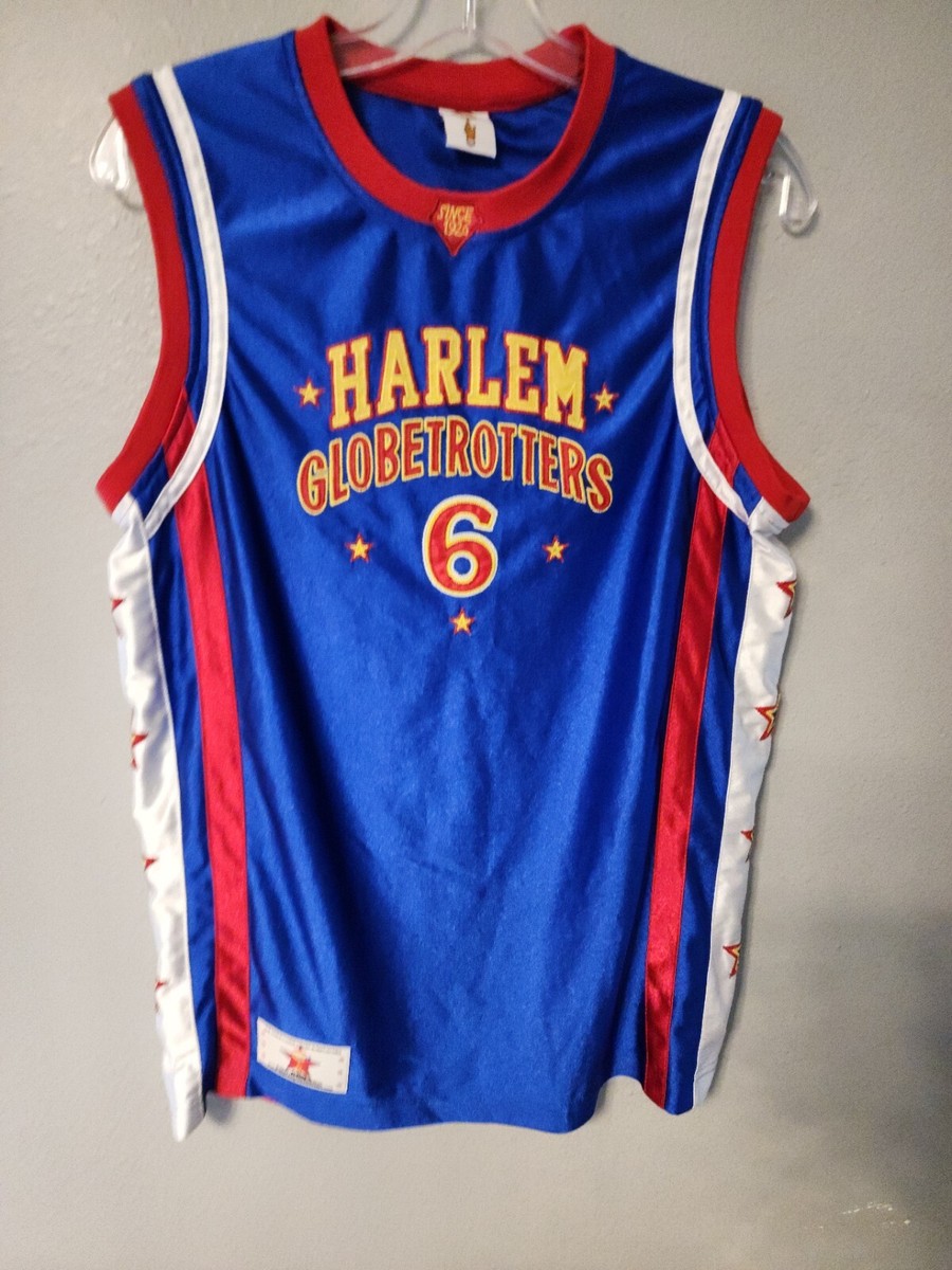 HARLEM GLOBETROTTERS ユニフォーム ハーレムゲームシャツ Harlem Globetrotters SET T-Time Jersey #6 & SHORTS Size S | eBay
