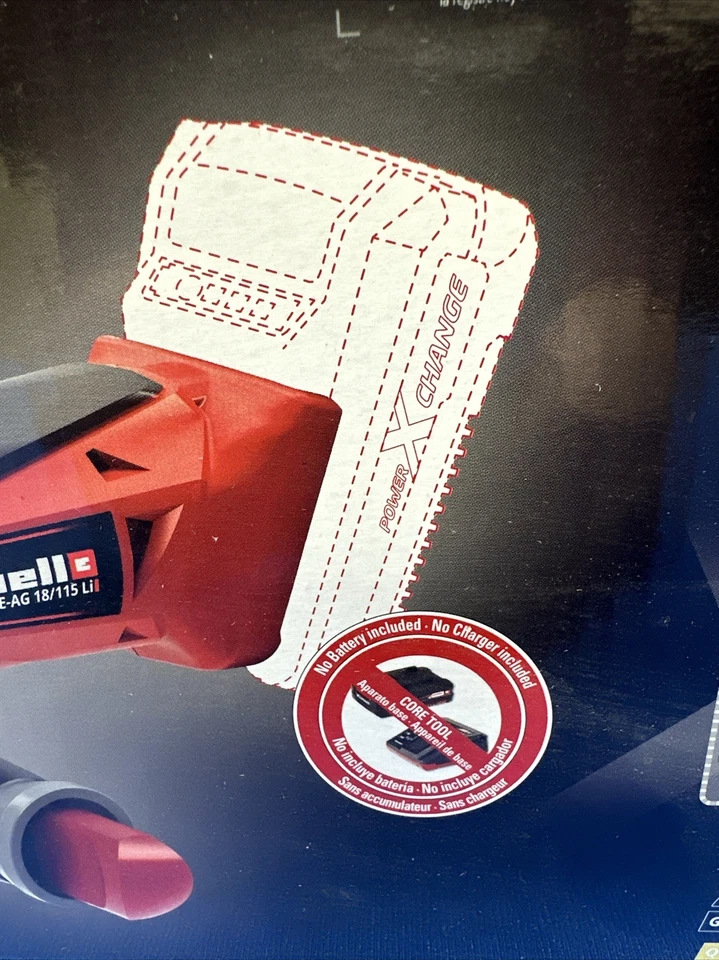 Einhell - Amoladora angular TE-AG 18 Li Power X-Change 115 mm 18 V SOLO HERRAMIENTA Foto 3 de 4