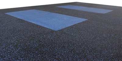 Gym Flooring Colour Series Premium Rubber Tile 1m X 1m X 15mm