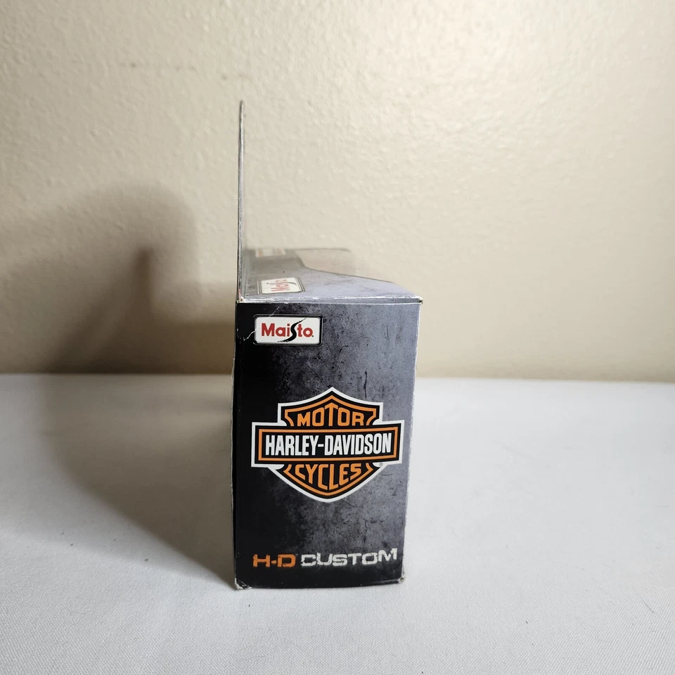 Maisto Harley Davidson 1952 modelo K motocicleta fundida a presión nueva en caja 1:18 Toy Series 30 Foto 4 de 4