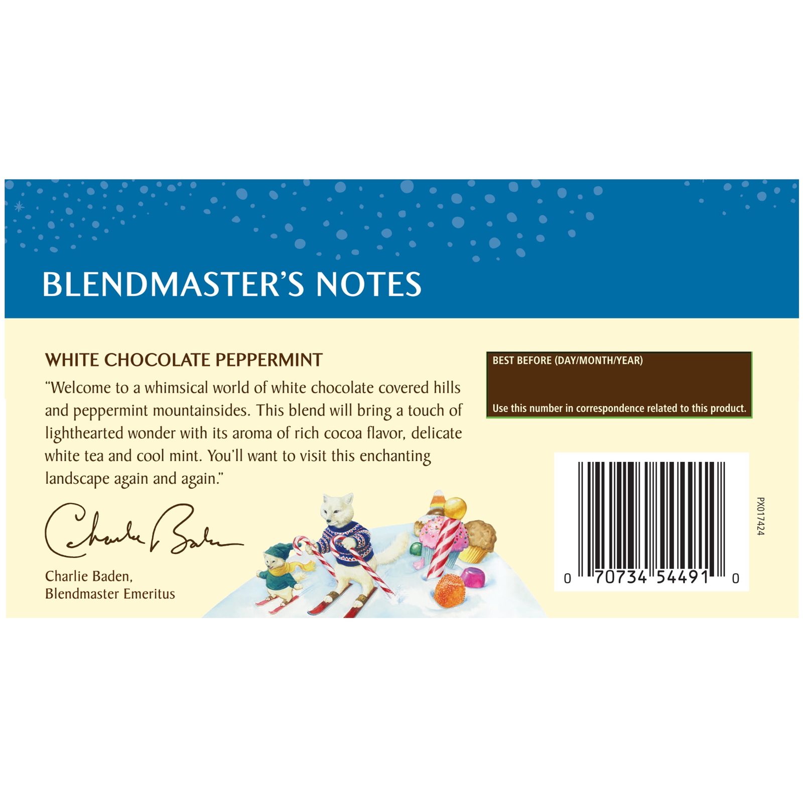 (4 pack) Celestial Seasonings White Chocolate Peppermint White Tea Bags