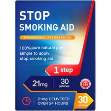 Stop Smoking Patches Step 1 21mg Quit Smoking Patches - 30 Patches Easy
