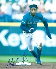 Mallex Smith Signed Autographed 8x10 Seattle Mariners