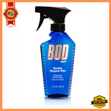 BOD Man Fragrance Body Spray, Pour le Corps, Really Ripped Abs, 8 fl oz
