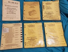 6 Department Of The Army Manuals . 3 New 3 Used