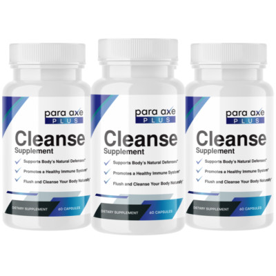 Para Axe Plus Cleanse for Immune Defense and Body Health - 3 Bottles