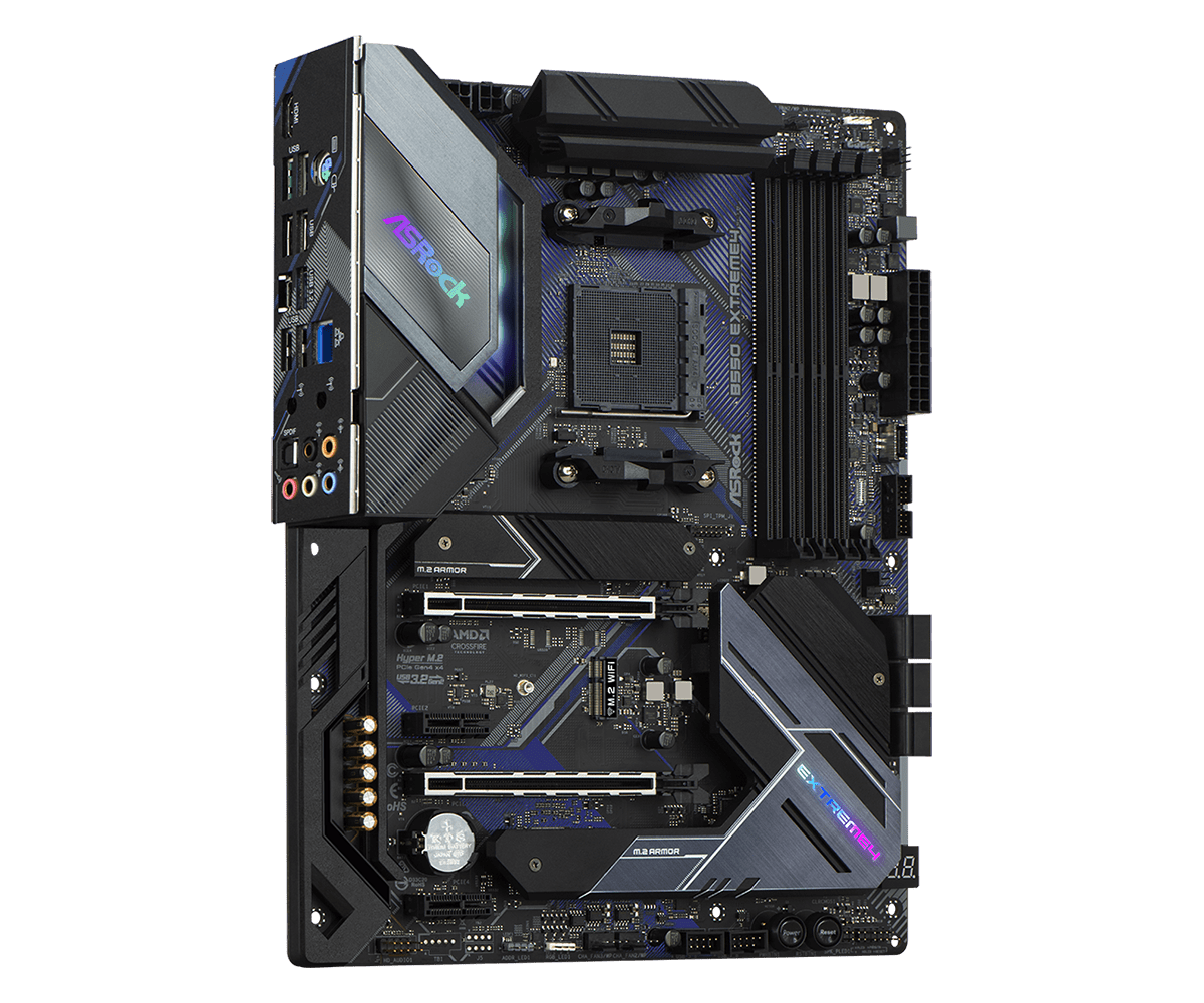 ryzen7 3700X ＋ASRock B550 FOR ASRock B550 Extreme4 Motherboard Supports 3300X 3700X CPU DDR4