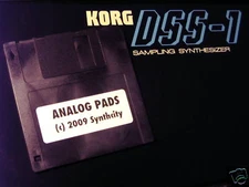 Analog Pad Patches for Korg DSS-1 Sampler Pro! DSS1