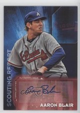 2016 Topps Update Scouting Report Auto Aaron Blair #SRA-AB Auto pm0